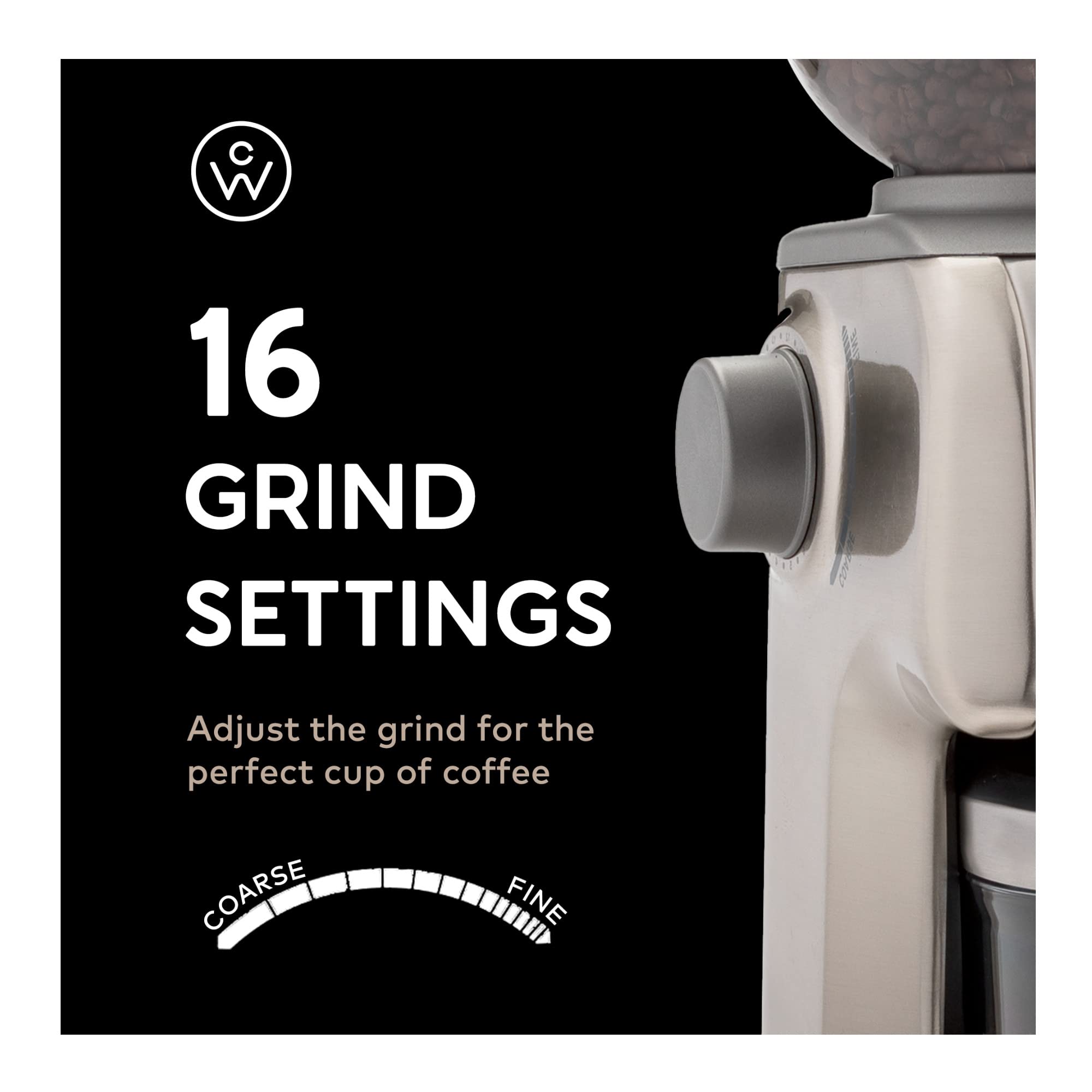 ChefWave Conical Burr Coffee Grinder 