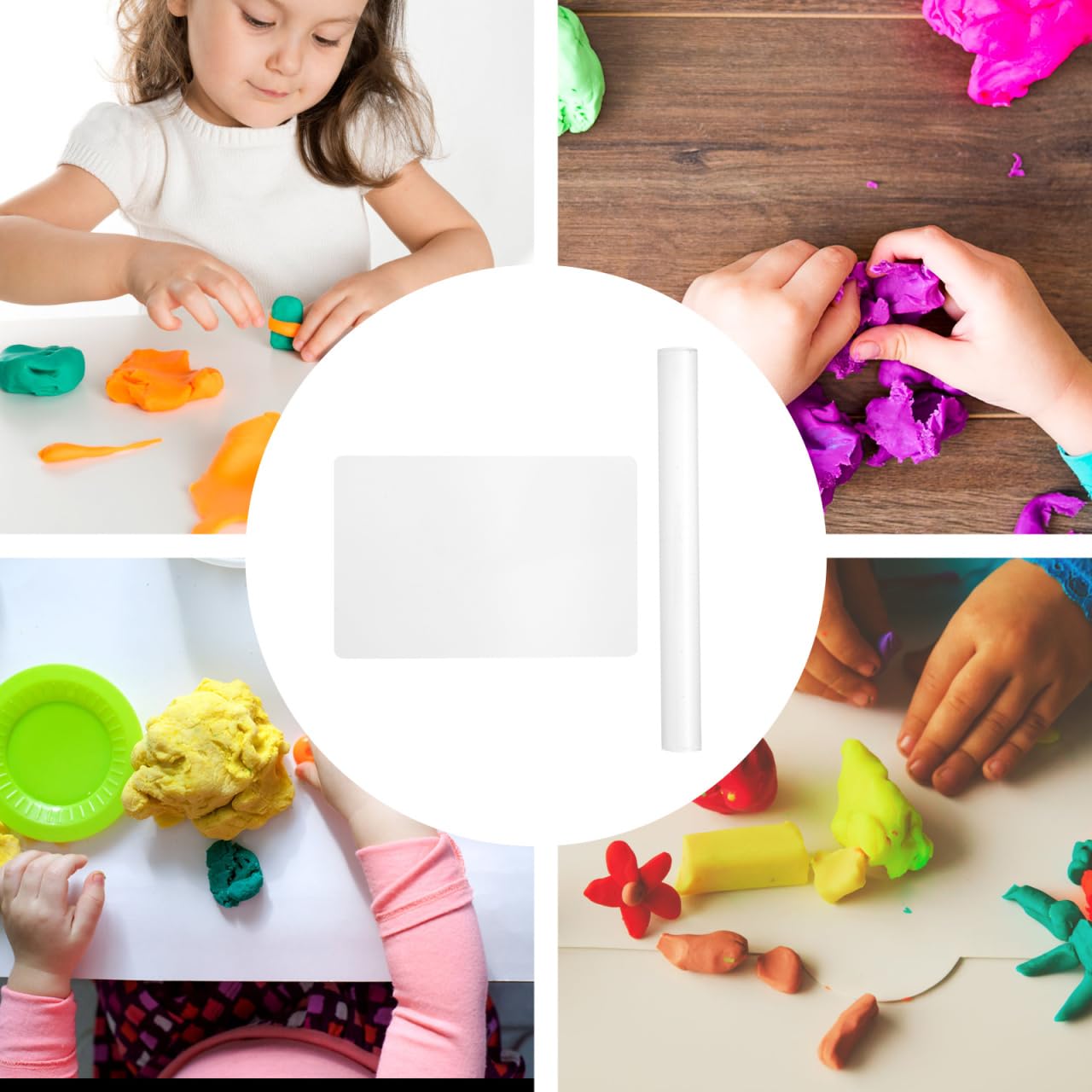 Rouleau D'argile Avec Panneau En Acrylique - Ensemble D