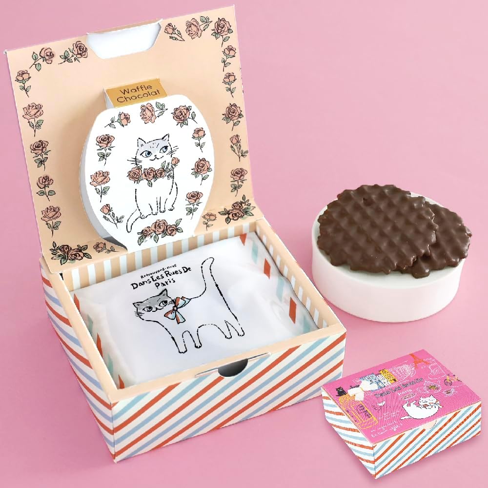ブールミッシュ BOULMICH ワッフル・ショコラ3個入りプチギフト お返し お礼 ホワイトデー チョコレート 義理チョコ 友チョコ 自分チョコ お配り用 おしゃれ お返し かわいい (3個入り)