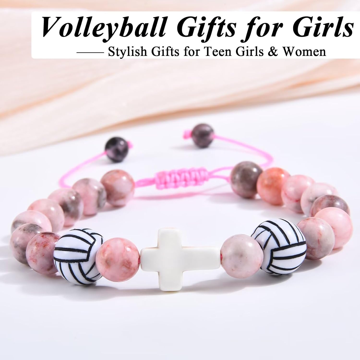 Softball Volleyball Basketball Soccer Gifts for Girls Bracelets for Teen Girls Team Gifts Birthday/Christmas/Graduation Gifts - Image 3