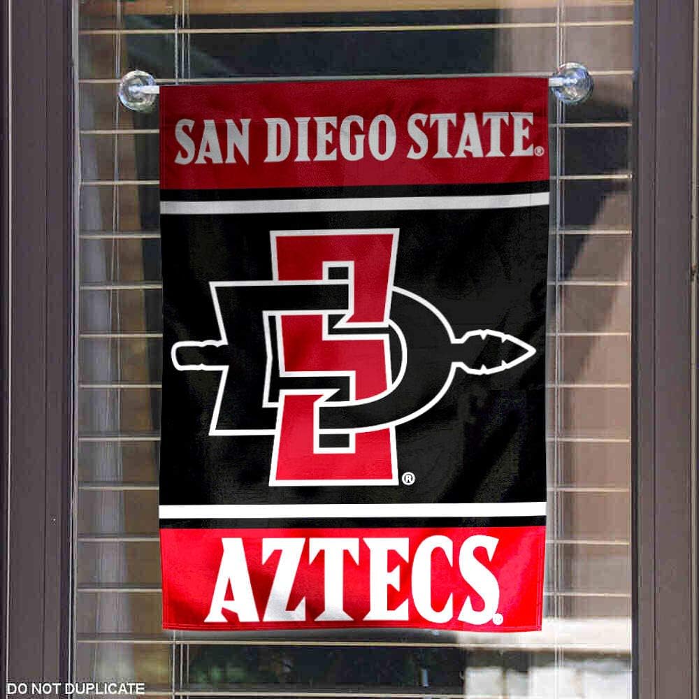 College Flags & Banners Co. San Diego State Aztecs Garden Flag - Image 4