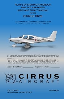 CIRRUS SR20 AIRPLANE FLIGHT MANUAL