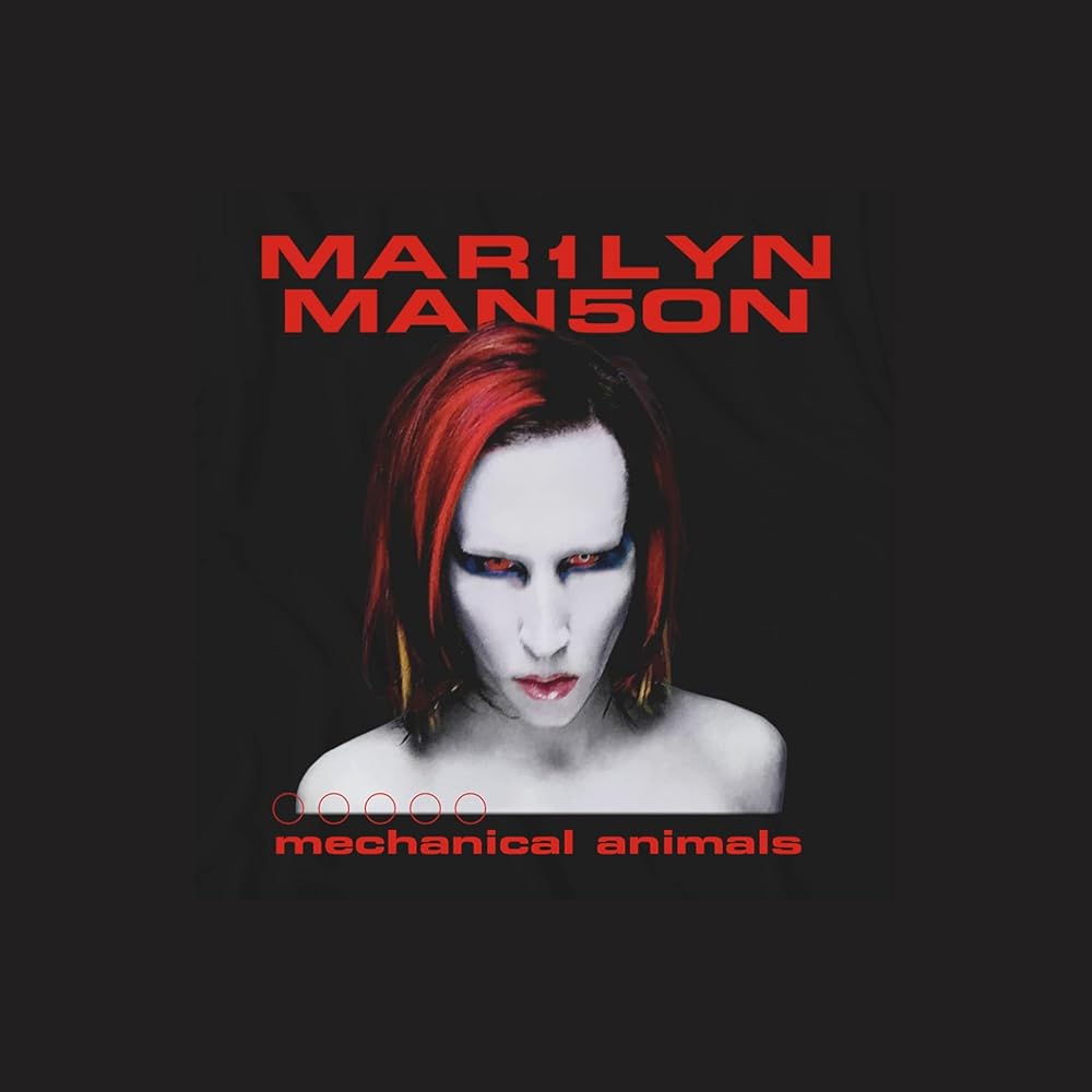 Amazon.com: Marilyn Manson T Shirt Mechanical Animal Adult Black