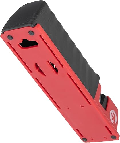 Miniatura 8 de INTERTOOL Afilador de hacha y cuchillos, herramienta multiusos para afilar cuchillas, rueda de molienda de piedra de cerámica, caja de plástico de