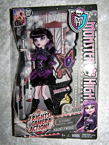 Mattel Monster High Frights, Camera, Action! Elissabat Doll
