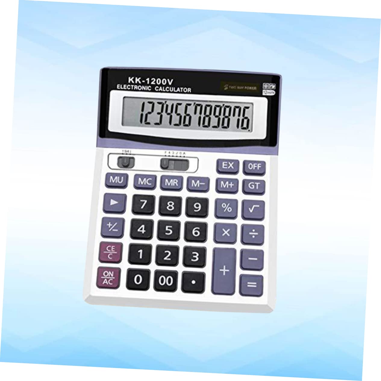 DOITOOL 2 Piezas Computadora Solar energía Solar calculadora