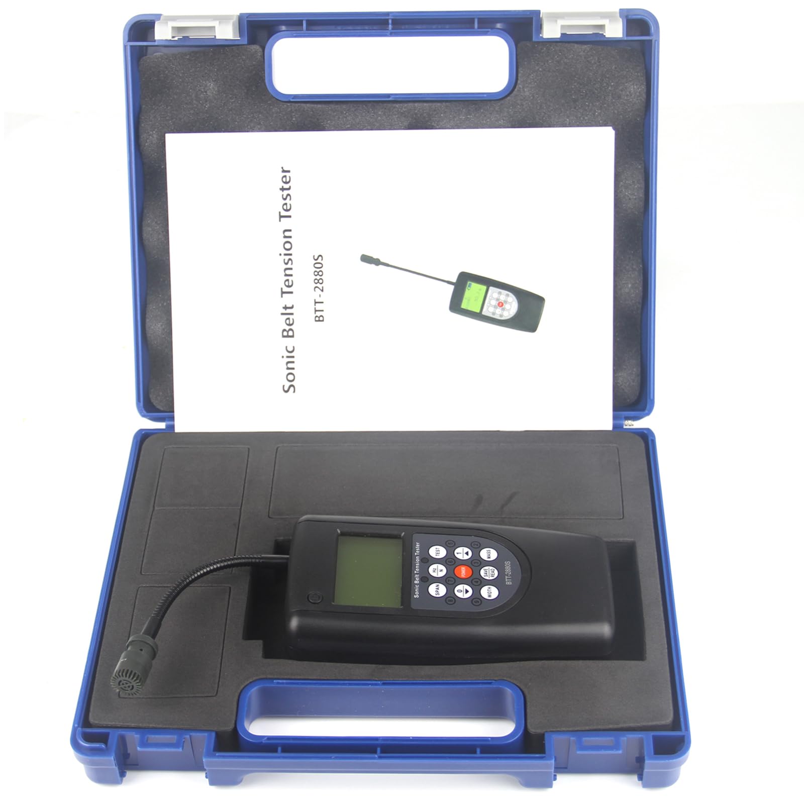 BTT-2880S Sonic Belt Tension Meter Tester Gauge Acoustic Belt Tension Test  Testing 10Hz-680Hz (1.5V AAA Batt Not Included) : Amazon.sg: Industrial and  Scientific