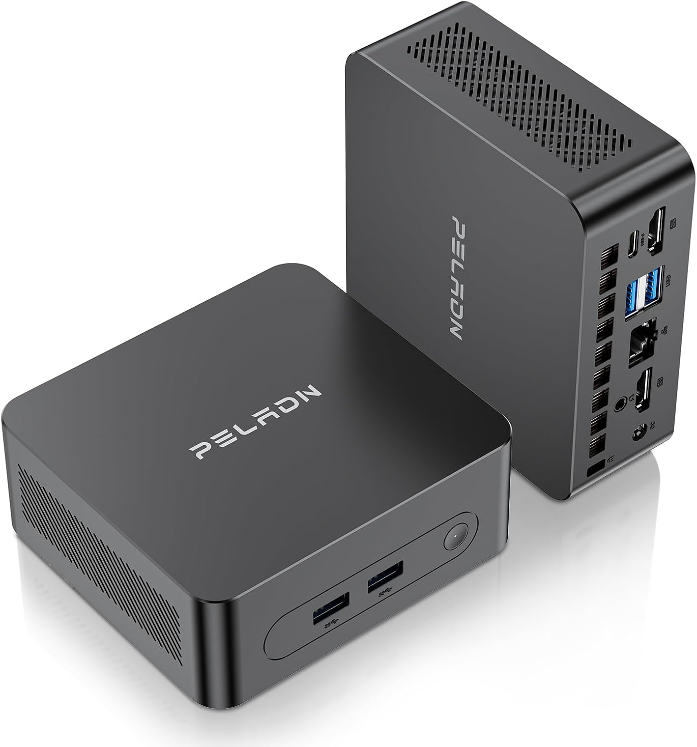 PELADN WI7 Intel Pentium Gold 7505 Mini PC Computer 16GB LPDDR4 512GB SSD | 2026 Mini PC Computer Desktop for Business Office WFH, Up to 3.5GHz, 4K Display, Type-C, HDMI, WiFi6, BT5.3, 3-Year Warranty