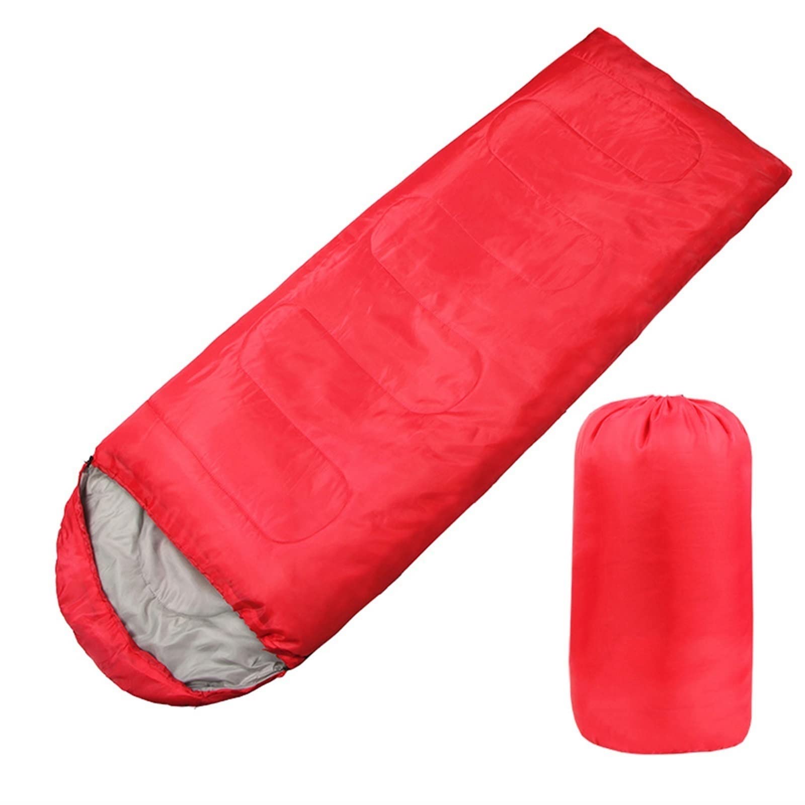 sábanas de Viaje para Camping, Saco de Dormir con Capucha sobre Multicolor, algodón, Invierno cálido for Acampar, Senderismo, Oficina