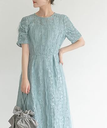 カエン　kaene　刺繍マーメイドワンピース　アーバンリサーチ ロッソ38 セール】 kaene 刺繍マーメイドワンピース （ドレス