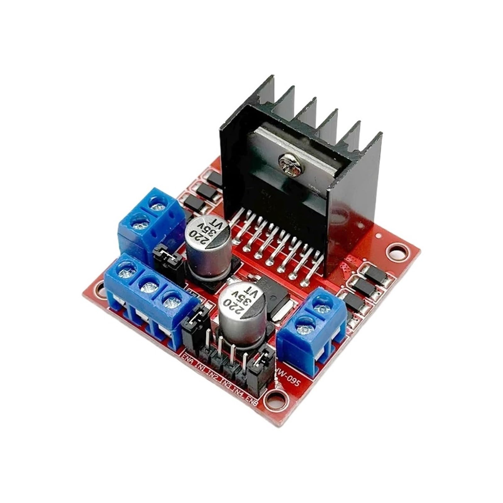 Módulo controlador de motor, Placa Controladora De Motor Paso A 8 Piezas, Módulo Puente H Dual For Coche Inteligente,para impresoras 3D y más