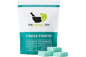 Stress Fighter Shower Steamers: Aromatherapy for Relaxation