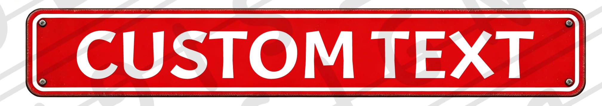16x4 Personalized Metal Street Sign Custom Name Message Home Yard Patio Decor