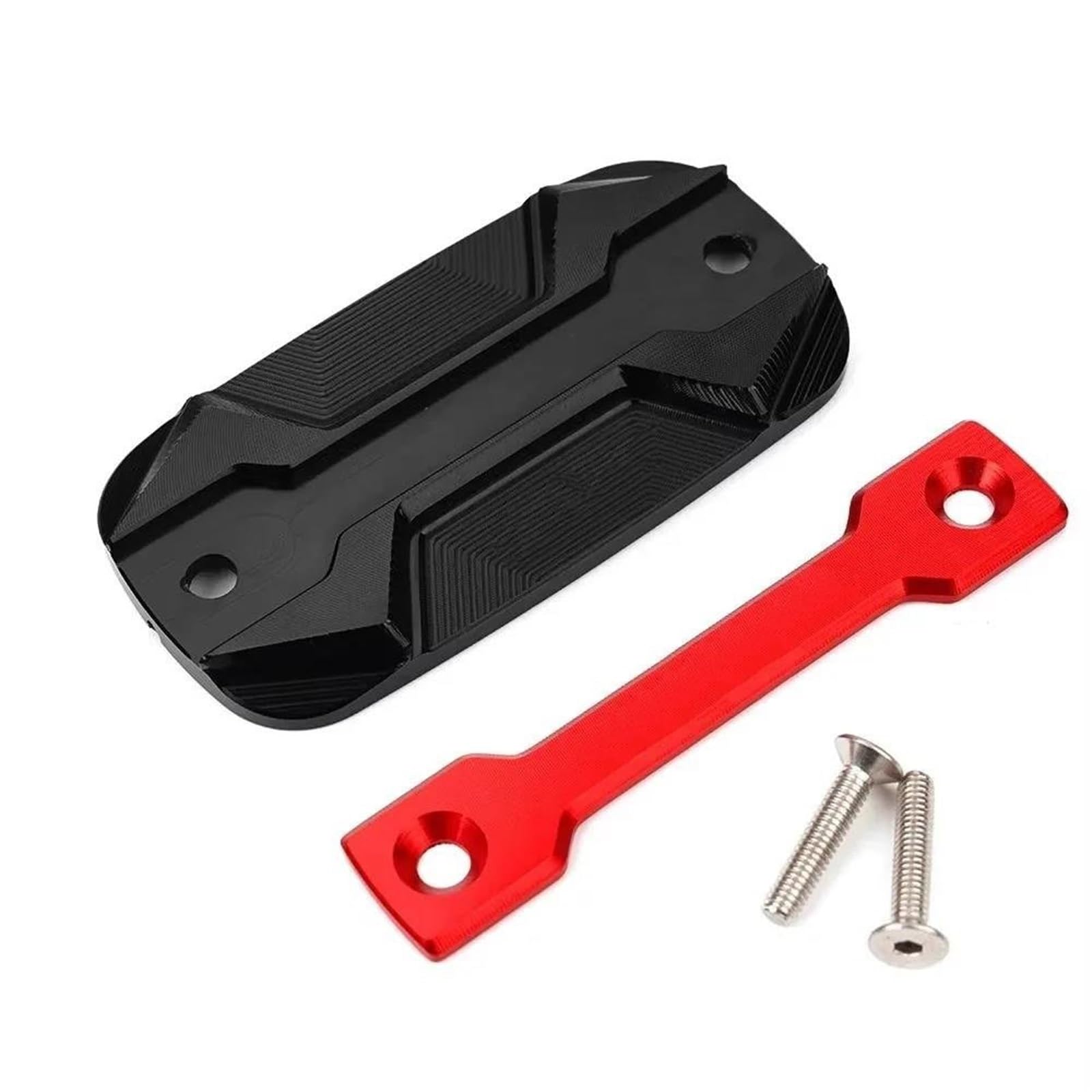 Korki Zbiornika Płynu Hamulcowego Przedniego Motocykla I Korki Oleju Silnikowego, Dla Suzuki V-Strom 650 250 1000/xt DL DL DL650 DL1000(A Set Red)