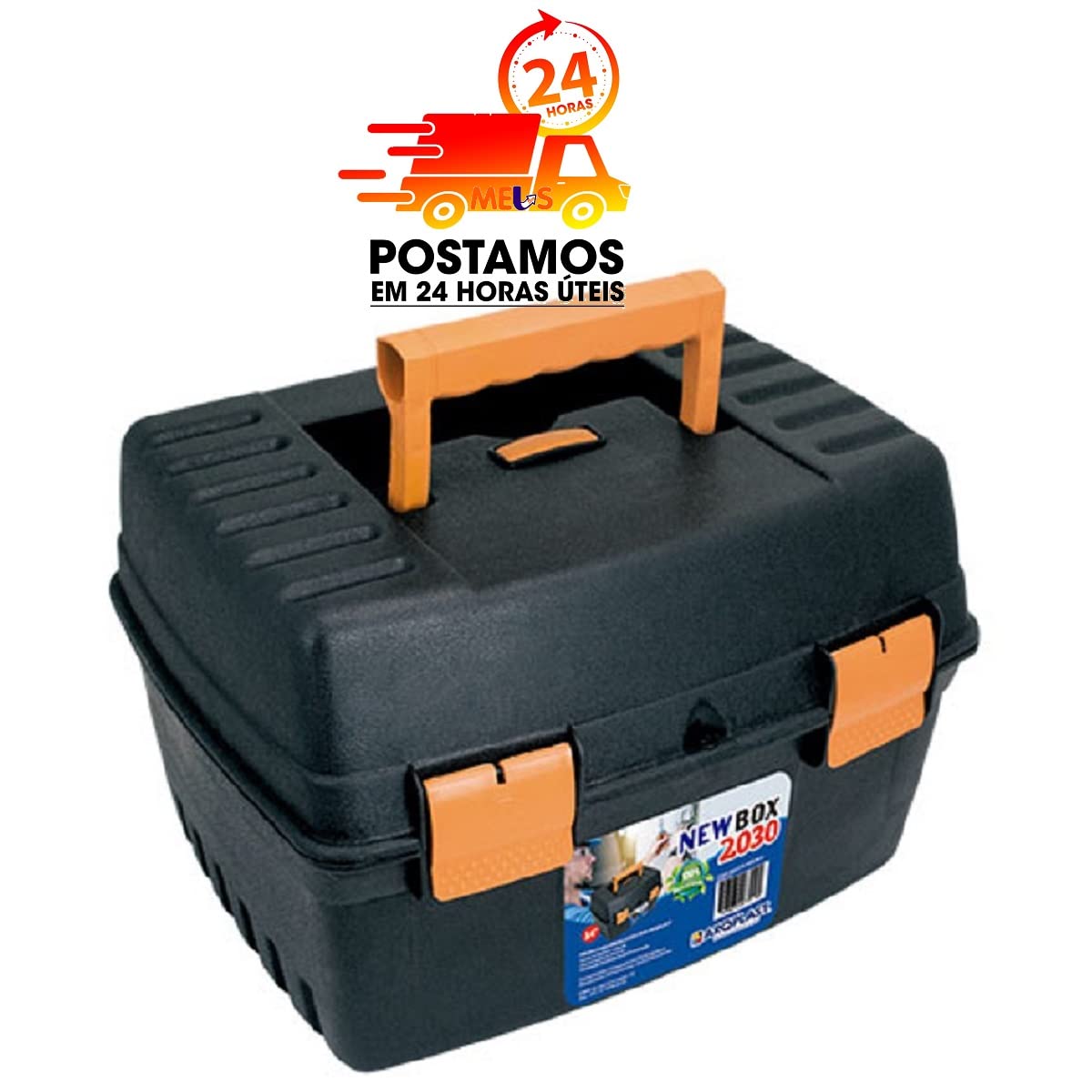 Maleta Organizadora Plástica New Box 2030 25460PM Arqplast