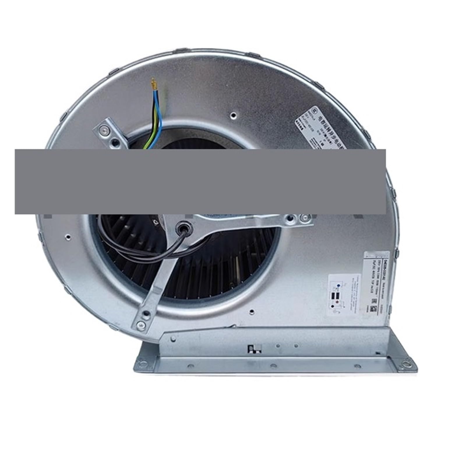 OSHZIKJII Centrifugal fan D4E225-CC01-02 230V 1150/1300r/min 360pa(Silver)