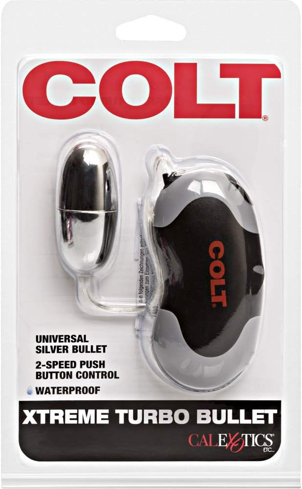 Colt Xtreme Turbo Silver Bullet - Waterproof With High Intensity Vibrator 2pcs