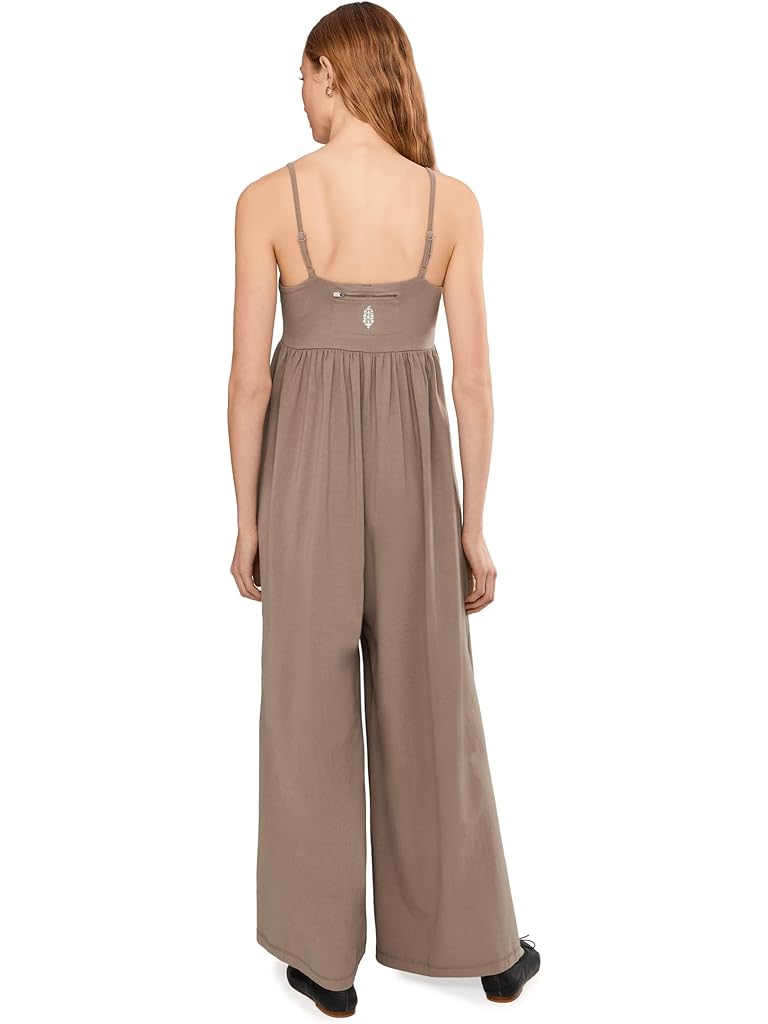 Brown Free People Hot Shot Strappy One-Piece 2