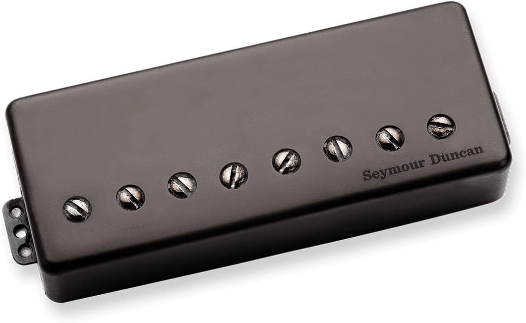 Seymour Duncan Sentient - 8 String Neck - Passive Mount Black-metal - Humbucker - High Output 8 String Electric Guitar Pickup
