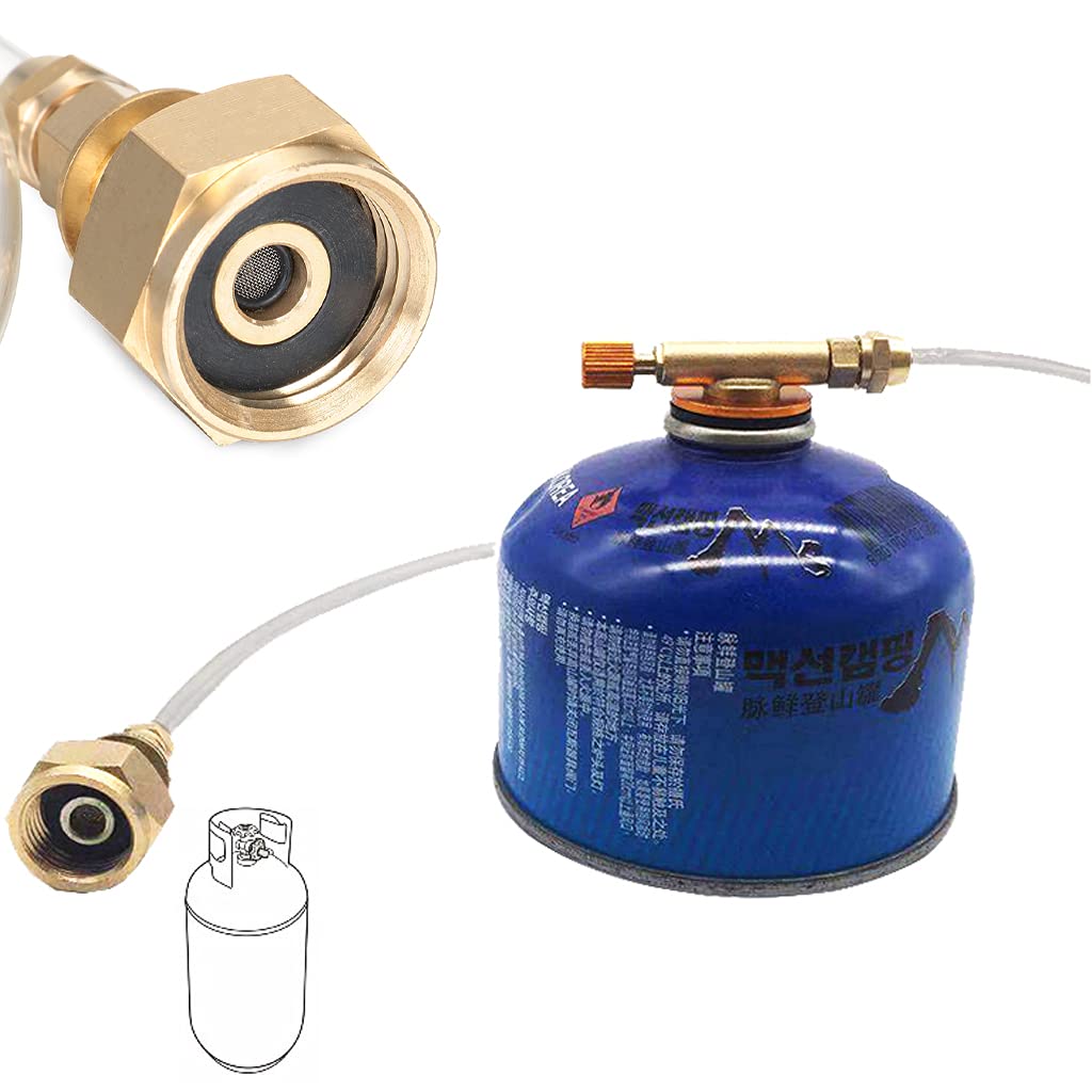 Adaptateur De Réservoir De Gaz Camping – Aluminium, Silber, Pour Réchaud Outdoor