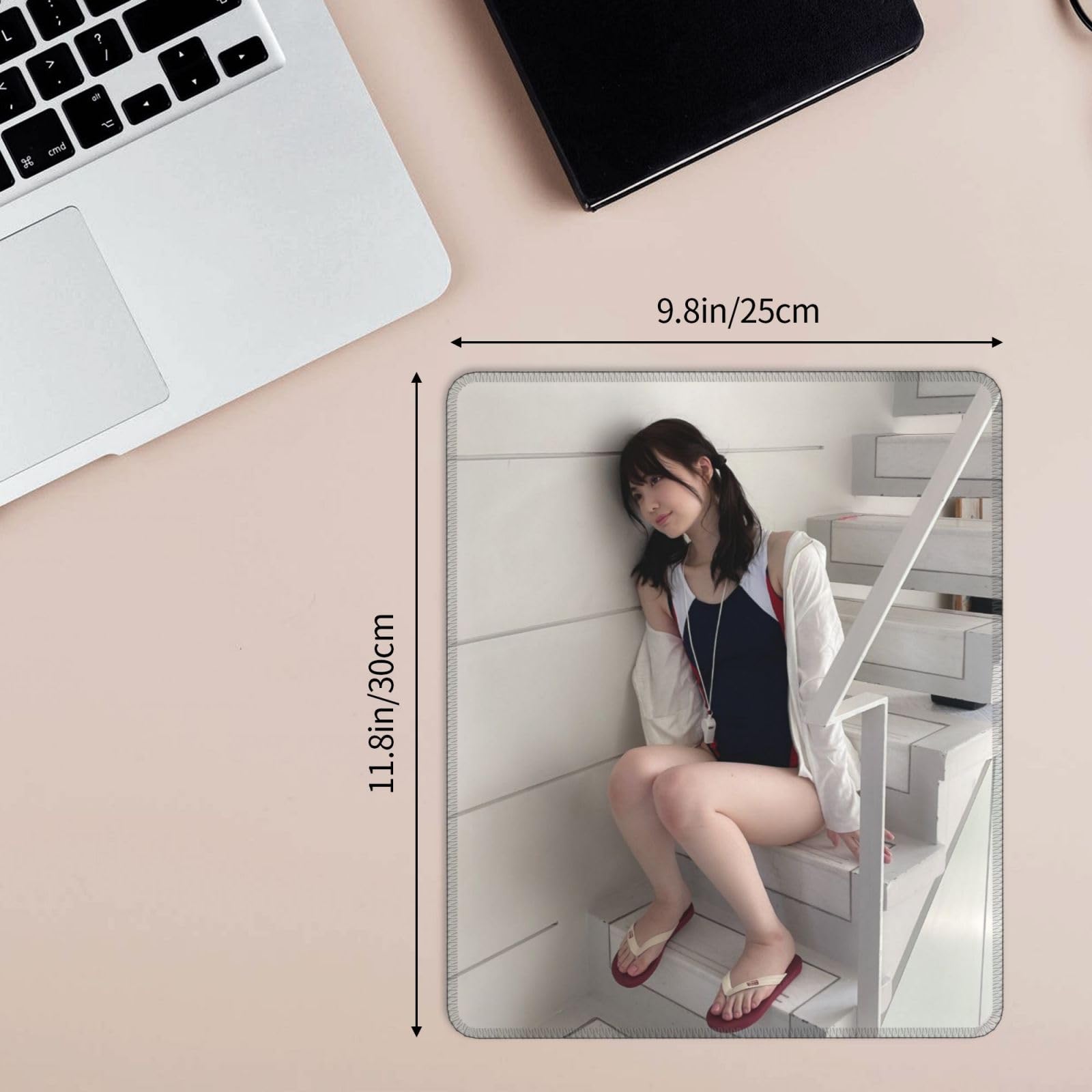 Amazon.co.jp: 石川澪 マウスパッド ゲーミング かわいい ラバー