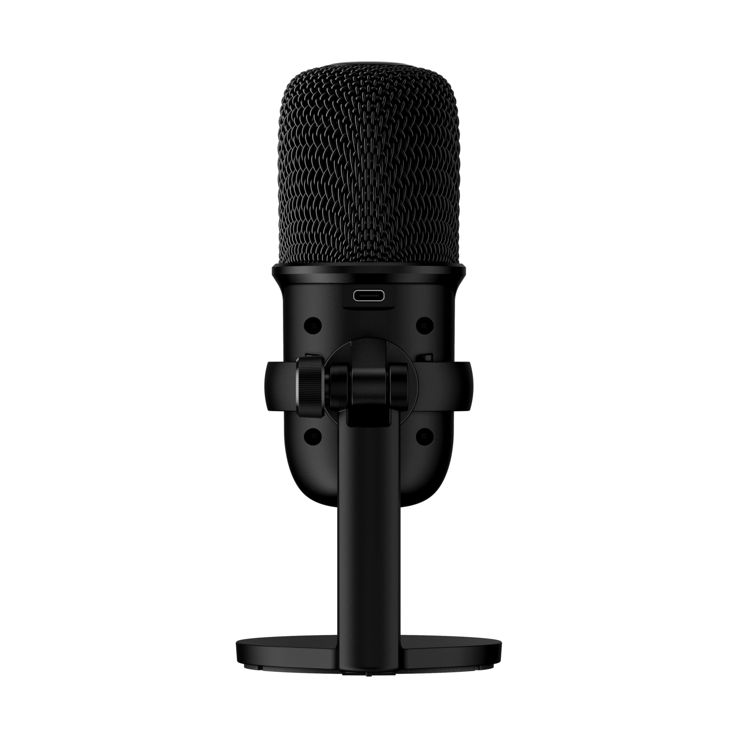 HyperX SoloCast – Microphone de jeu USB à condensateur, pour PC, PS4 et Mac, Désactivation du micro par pression, Diagramme polaire cardioïde, Gaming, Streaming, Podcasts, Twitch, YouTube, Discord