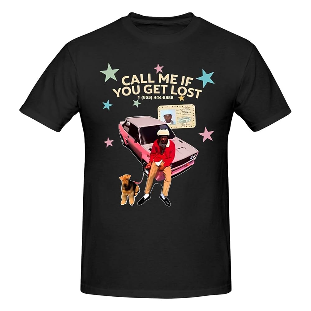 Amazon.com: Tyler, The Creator Official Men's T-Shirt Crew