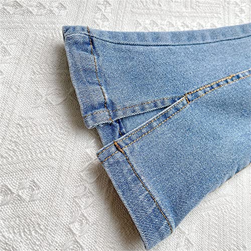 Baby Little Girl Jeans,Wide Leg Flared Hem Denim Pants Flared Stretchy Denim Pants Toddler Legging Trousers4