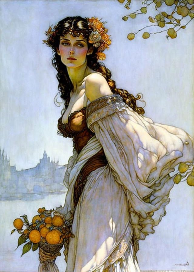Poster belle femme visage toile sans cadre décoration salon et chambre 58x90cm