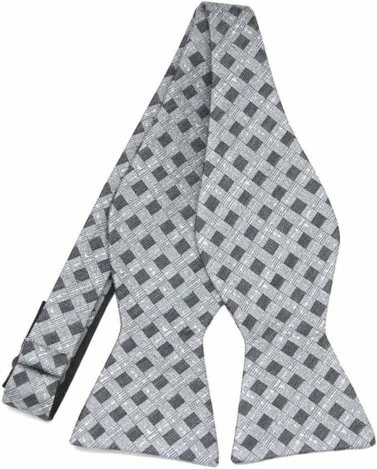 tiemart Regent Morris Neckwear Linen/Silk Self-Tie Bow Tie