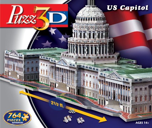 Puzz 3D US Capitol puzzle trois dimensions Capitole américain