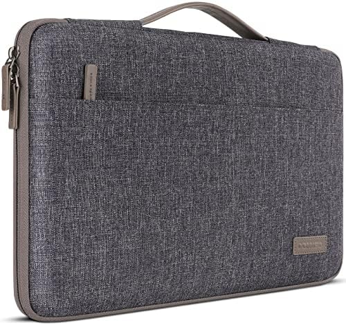DOMISO 11 inch Waterproof Protective Laptop Sleeve Case with Handle Carrying Bag for 12.3" Microsoft Surface Pro 6/11.6" MacBook Air/12.9" iPad Pro 2018/13" MacBook Pro Touch Bar, Pink