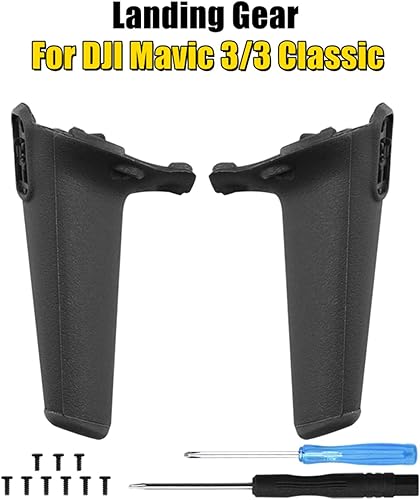 Miniatura 2 de SeiZed Piezas de reparación de piernas de tren de aterrizaje para DJI Mavic 33 Classic Drone Derecha Izquierda Pies Delanteros Pies Base Pies