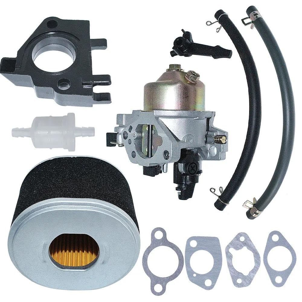 Junta Filtro Línea Combustible Filtro Aire Carburador para GX390 13HP GX 390 188F Pieza Motor Cortacésped 16100-ZF6-V01 Carburador