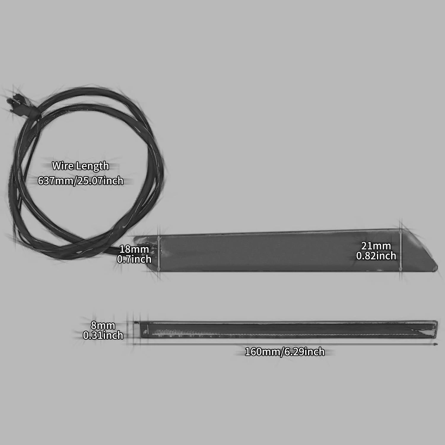 Motorcycle LED Saddlebag Latch Lights Saddlebag Side Marker Fit for Harley Touring Electra Glide Street Glide Road Glide Road King Ultra FLHX FLHT FLTR 2014-2023 (Red Lens)