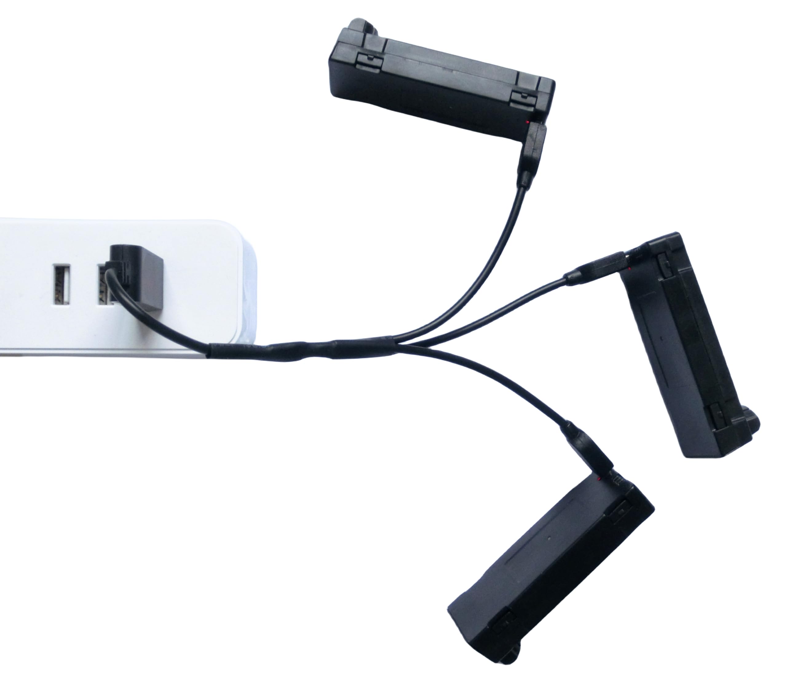 Batteria Ricaricabile da 3.7V 1800mAh per E88 E88PRO E99 E99PRO E525 P1 P5 K3 P15 P15PRO LS-S1S A88 Drone Batteria Quadcopter Batteria con cavo di ricarica USB (3 pezzi)