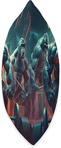 Miniatura 2 de Tren Gang Gym Life - Almohada de 18 x 18 pulgadas, multicolor