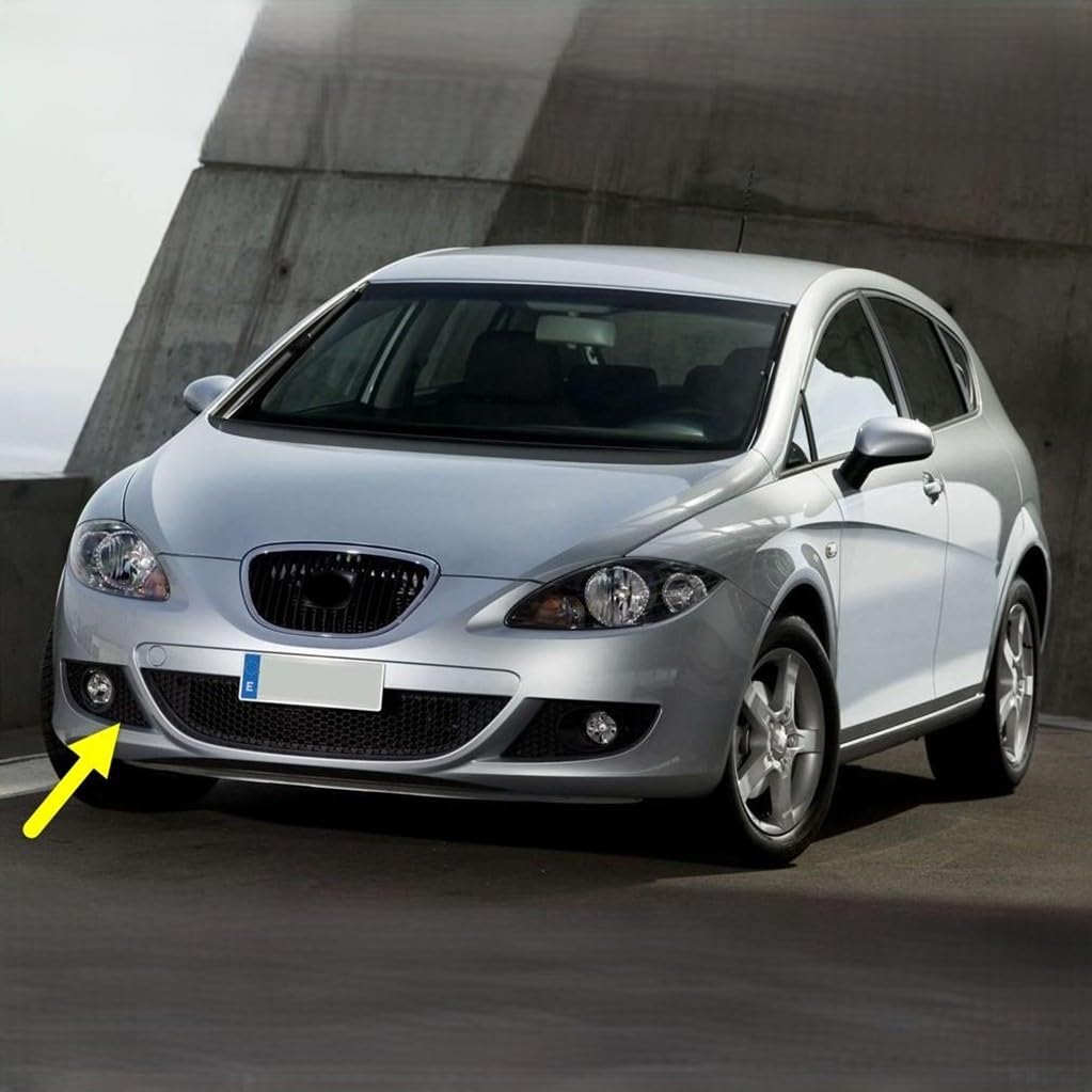 Ön Tampon Sağ Sis Farı Kapağı 1P0853666A Seat Leon 2 ile uyumlu 2006-2009