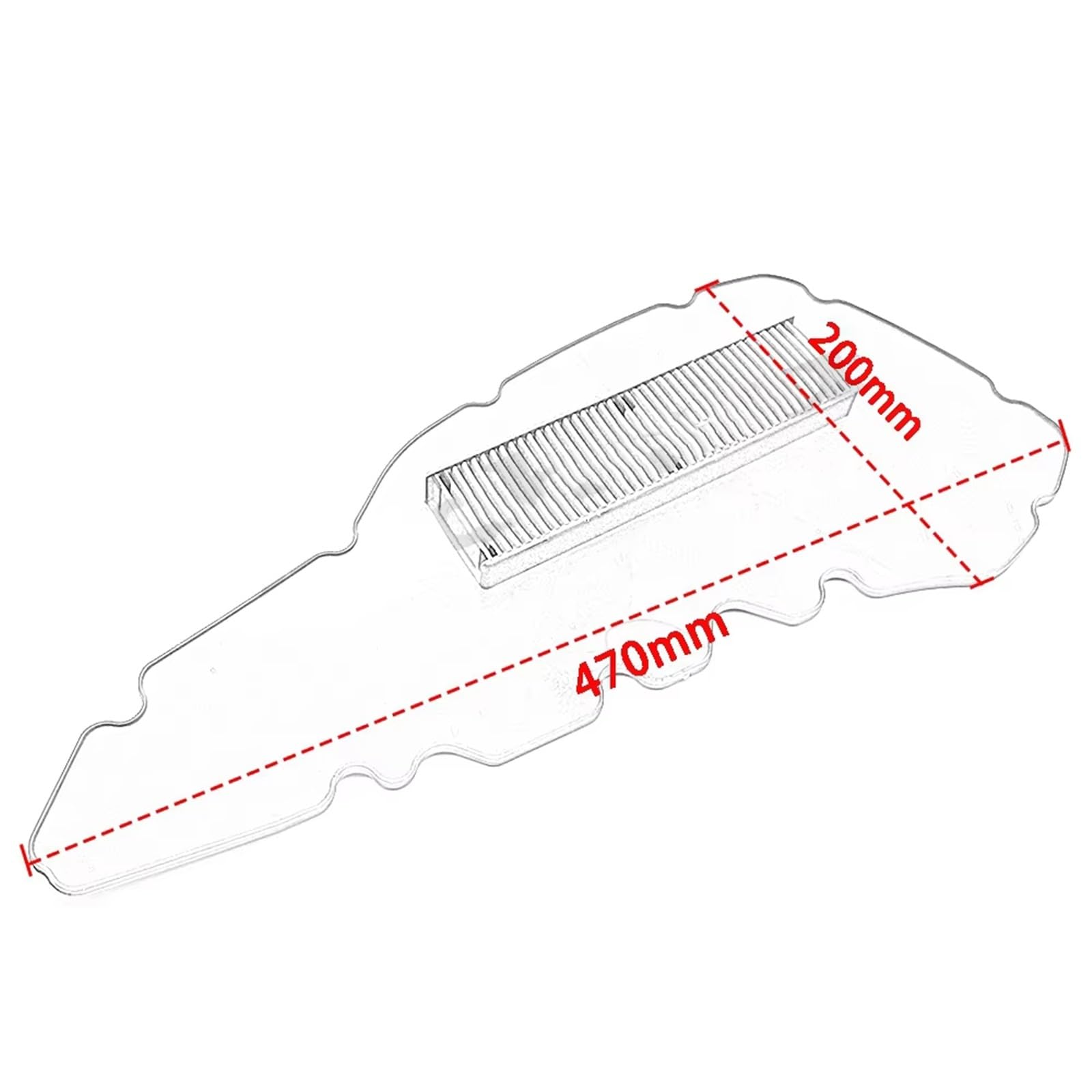Filtro Aspirazione Aria Moto Per Aprilia Per SR Compact | Per GT125 Per GT200 2021-2022 Motore Del Motociclo Filtro Aria 1A016566