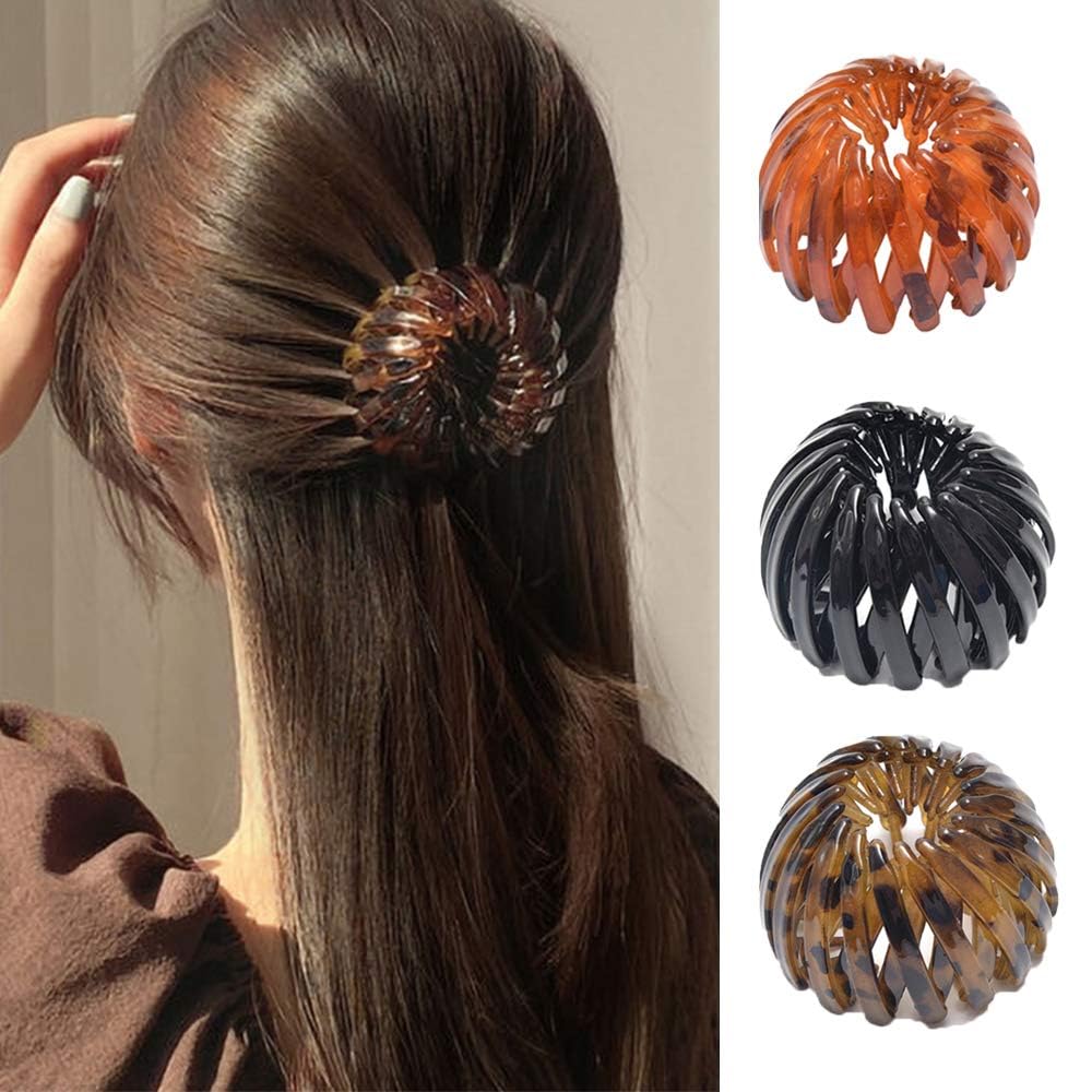Amazon.com : Blue Birds Nest Hair Clips,Vintage Bird display picture 1