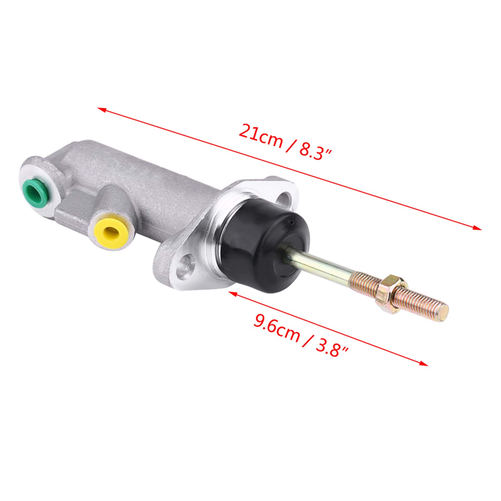 1 szt. główny cylinder hamulcowy sprzęgła hamulcowego, cylinder samochodowy ze stopu aluminium, regulowany pilot z 0,75 otworami do hydraulicznego hamulca ręcznego,Inne akcesoria