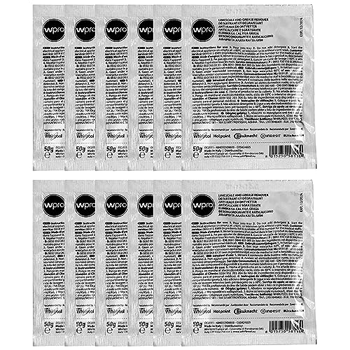 WPRO Indesit Limescale And Detergent Descaler and De Greaser (Box Of 12) Helps Kill Bacteria And Eliminates Odours And Keeps Your Washing Machine Smelling Fresh - Image 3