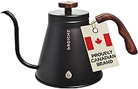 Vista 1 de GROSCHE - Hervidor de Cuello de Cisne Marrakesh para Estufa - Hervidor de Café con Pico para Estufa de Acero Inoxidable - Hervidor de Té - Hervidor