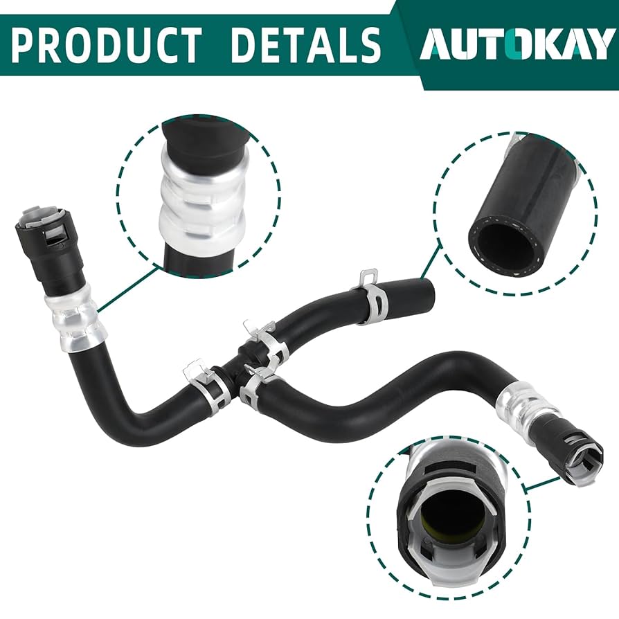 Amazon.com: AUTOKAY 20765678 HAVC Inlet Heater Hose Fits for