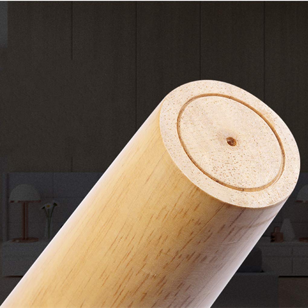 4 Gambe per Mobili in Legno Piedini per Mobili in Rovere Conico Cabinet Piedi del Divano Tavolo Letto Armadio Cabinet Armadietto Guardaroba Vite M8(40cm)