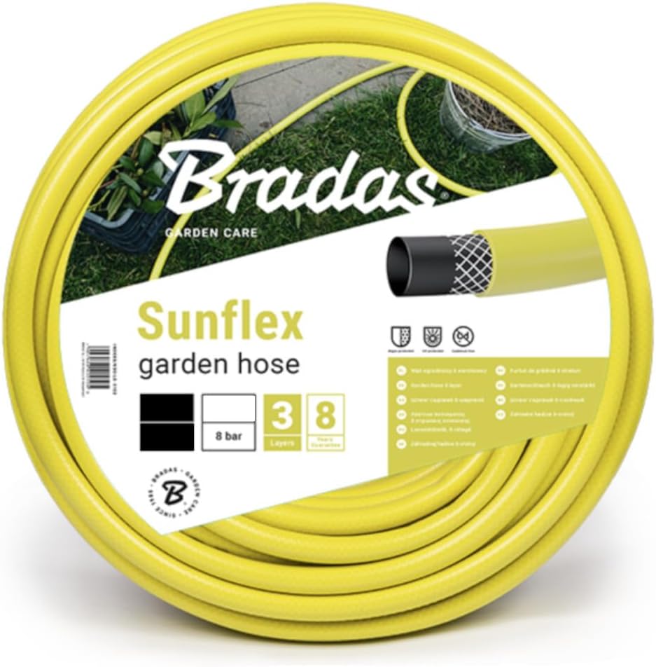 Gartenschlauch 3/4 Zoll 30m Gelb - Robust & Umweltfreundlich Für Garten & Landwirtschaft