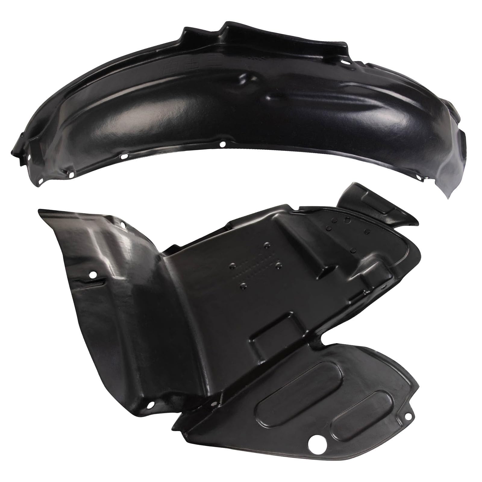 TRQ Inner Fender Liner Set | For 1998-2001 Subaru Impreza SU1248114 SU1249101
