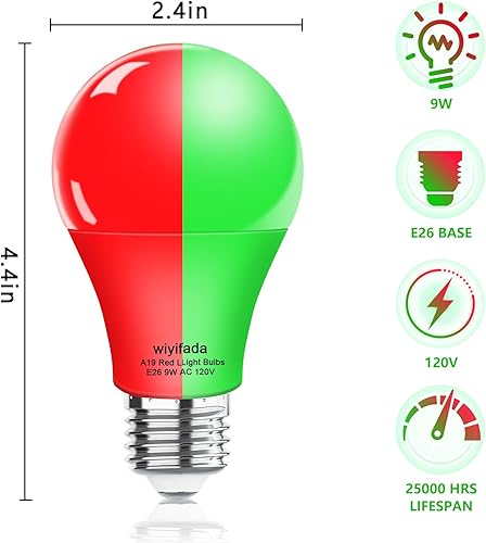 Vista 26 de 3 Way LED Light Bulbs 2 Pack, 3 Way Light Bulbs 30 70 100 Soft White 3000K,E26 Medium Base A19 Three Way Light Bulb, Indoor 3way Bulb for Reading