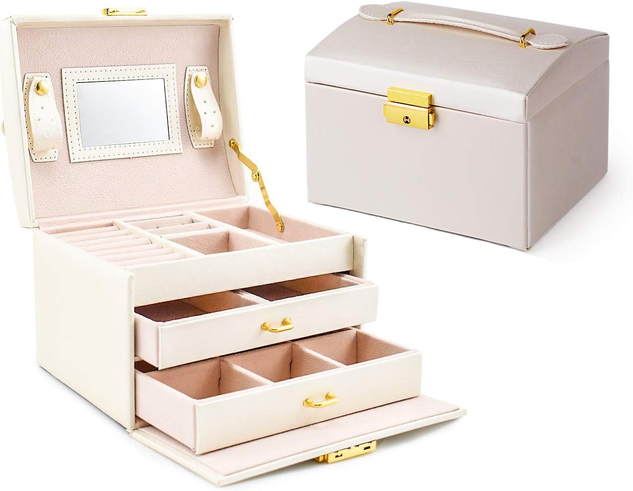 specchio montato con tocchi