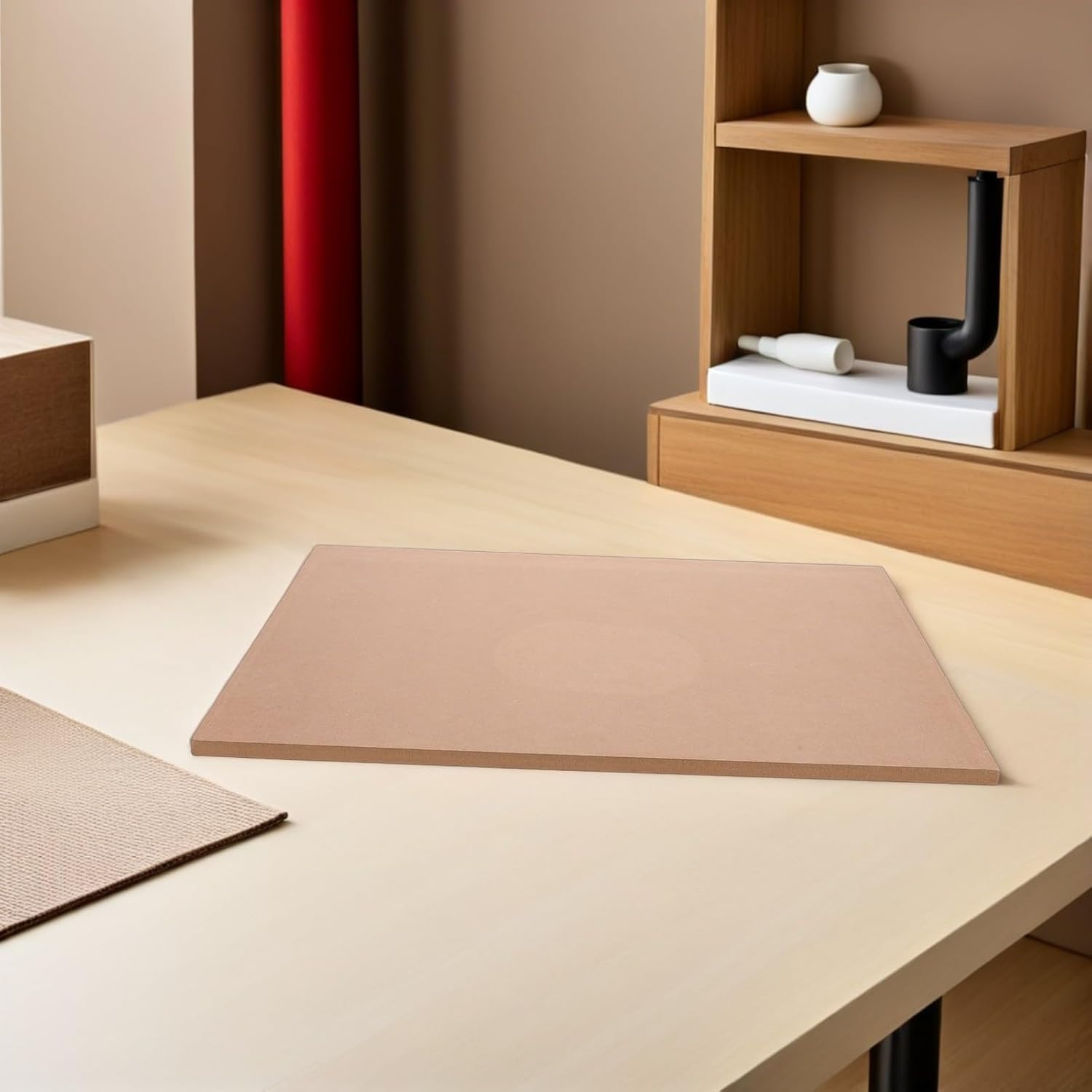 Wooden Pottery Board for Artists, 40x30cm Clay Drying Tray